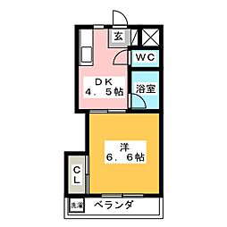 間取図画像 1DK