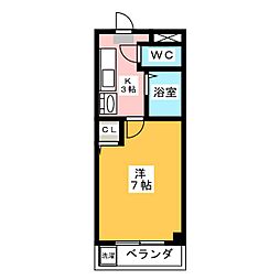 間取図画像 1K