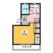 リバーサイド水都  ｜ 岐阜県大垣市波須１丁目（賃貸マンション1K・1階・27.42㎡） その2