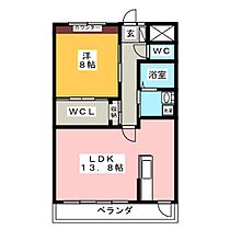 アクシス三本木  ｜ 岐阜県大垣市三本木４丁目（賃貸マンション1LDK・3階・56.10㎡） その2