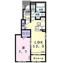 サンシャイン　ワン 101 ｜ 岐阜県大垣市大井４丁目34番地5（賃貸アパート1LDK・1階・50.14㎡） その2