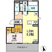 Ｍａｉｓｏｎ　ｄｅ　Ｎａｅｂａ 201 ｜ 岐阜県大垣市木戸町379番1（賃貸アパート1LDK・2階・34.22㎡） その2