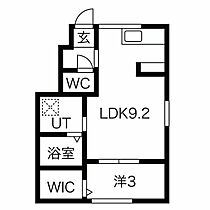 BASE大垣 101 ｜ 岐阜県大垣市割田町523-1（賃貸アパート1LDK・1階・33.39㎡） その2