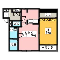 フォルティア  ｜ 岐阜県大垣市和合新町１丁目（賃貸マンション1LDK・1階・46.20㎡） その2