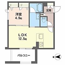 シャーメゾン大垣郭町 306 ｜ 岐阜県大垣市郭町東１丁目53（賃貸マンション1LDK・3階・43.10㎡） その2