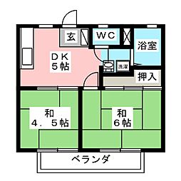 🉐敷金礼金0円！🉐サンシティ静里Ｃ