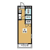 タウニィナカガワ　Ｃ  ｜ 岐阜県大垣市中川町２丁目（賃貸アパート1R・2階・19.63㎡） その2