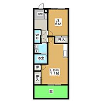 セディアス　1  ｜ 岐阜県大垣市熊野町２丁目（賃貸マンション1LDK・1階・45.55㎡） その2