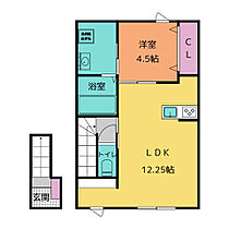 神戸町新築アパート（仮） 202 ｜ 岐阜県安八郡神戸町大字神戸614-9（賃貸アパート1LDK・2階・49.06㎡） その2