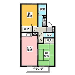 間取図画像 2DK