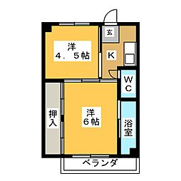 🉐敷金礼金0円！🉐ビレッジハウス新開　4号棟