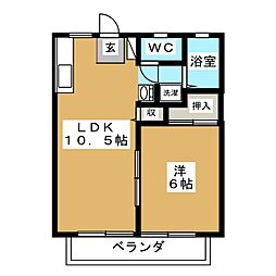🉐敷金礼金0円！🉐パナコーポ荒木　中棟