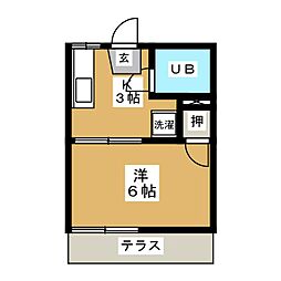 🉐敷金礼金0円！🉐ファミールオガワ　A