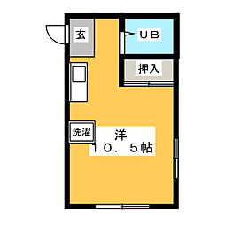 間取図画像 ワンルーム