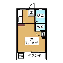 間取図画像 ワンルーム