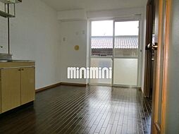 エスポアソール　B 1階2DKのリビング/ダイニング