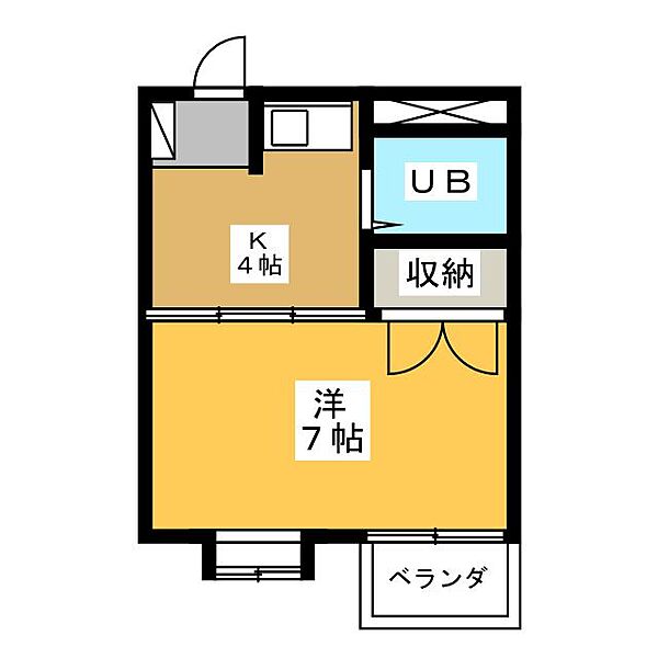 モン・リジェール ｜岐阜県各務原市那加前洞新町１丁目(賃貸マンション1K・3階・24.30㎡)の写真 その2