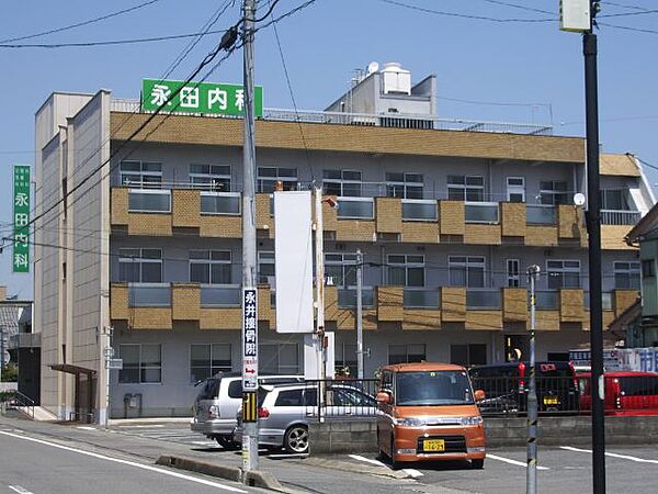 画像19:病院「永田内科まで660m」