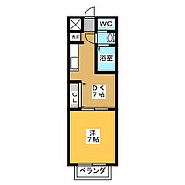 サンフェスタ入会  ｜ 岐阜県各務原市入会町１丁目（賃貸アパート1DK・1階・29.42㎡） その2