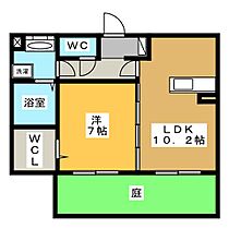 リュミエール・ソレール  ｜ 岐阜県各務原市蘇原早苗町（賃貸アパート1LDK・1階・45.04㎡） その2