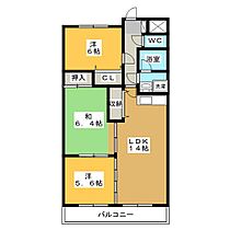 ファミーユ日新  ｜ 岐阜県各務原市那加日新町３丁目（賃貸マンション3LDK・3階・68.52㎡） その2