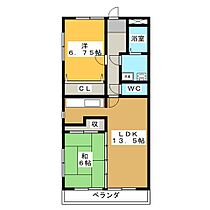 サンフェスタ・ＫＡＴＯ　Ｂ棟  ｜ 岐阜県各務原市蘇原吉新町１丁目（賃貸マンション2LDK・1階・59.40㎡） その2