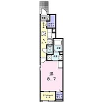 グランデ輝2ｎｄ 106 ｜ 岐阜県各務原市那加織田町２丁目113番地2（賃貸アパート1K・1階・35.00㎡） その2