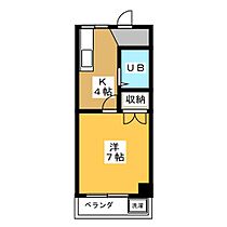 コーポかりん  ｜ 岐阜県岐阜市蔵前３丁目（賃貸マンション1K・2階・22.70㎡） その2