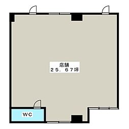 門前ビルの間取図画像