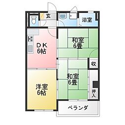 🉐敷金礼金0円！🉐グリーンハイツ那加