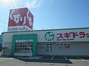 ドラッグストア 「スギ薬局鵜沼三ツ池店まで1400m」