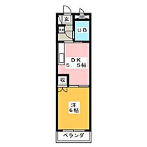 レコス東山  ｜ 岐阜県可児市土田（賃貸マンション1DK・3階・30.00㎡） その2