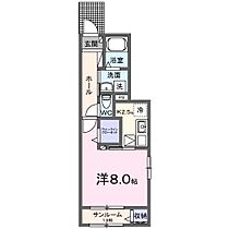 アイウィングII 101 ｜ 岐阜県可児市徳野南１丁目117番地4（賃貸アパート1R・1階・33.20㎡） その2