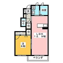 ビブレ  ｜ 岐阜県可児市広見（賃貸アパート1LDK・1階・46.30㎡） その2