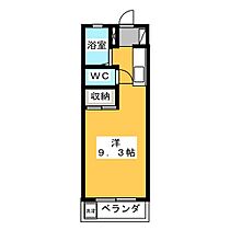 コーポサカエ  ｜ 岐阜県瑞穂市野田新田（賃貸マンション1R・4階・22.68㎡） その2