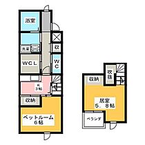 elm-C-　（エルム　シー） 101 ｜ 岐阜県瑞穂市穂積940-3（賃貸アパート1R・1階・33.24㎡） その2