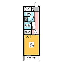 コーポイシカワ  ｜ 岐阜県瑞穂市野田新田（賃貸マンション1K・4階・24.30㎡） その2