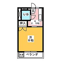 スカイホーク井上  ｜ 岐阜県瑞穂市穂積（賃貸マンション1K・4階・23.10㎡） その2