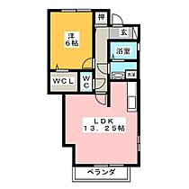 ローズコート337　Ａ  ｜ 岐阜県瑞穂市十九条（賃貸アパート1LDK・1階・49.03㎡） その2