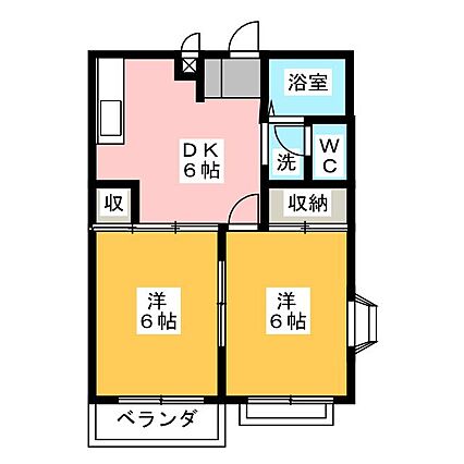 ニュータウン奥村B_間取り_0