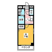 クレール北方  ｜ 岐阜県本巣郡北方町朝日町１丁目（賃貸マンション1K・1階・24.00㎡） その2