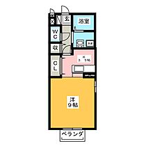 Ｂｅｌｌｅ　Ｃｏｕｒｔ  ｜ 岐阜県本巣郡北方町北方（賃貸アパート1K・2階・33.61㎡） その2