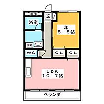 サンハイムアサヒ  ｜ 岐阜県本巣郡北方町朝日町１丁目（賃貸マンション1LDK・2階・39.60㎡） その2