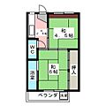 ビレッジハウス曽我屋1号棟2階2.5万円