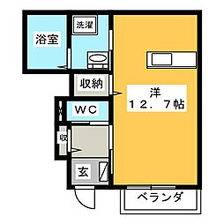 間取図画像 ワンルーム