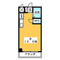 則竹栄町マンション  ｜ 岐阜県美濃加茂市太田本町２丁目（賃貸マンション1R・3階・25.92㎡） その2