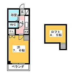 間取図画像 1K