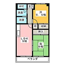 メゾン  ツボイ  Ｄ棟  ｜ 岐阜県美濃加茂市西町６丁目（賃貸マンション2LDK・3階・57.75㎡） その2