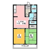 セントラルパークＣ  ｜ 岐阜県美濃加茂市島町２丁目（賃貸マンション2LDK・1階・44.88㎡） その2