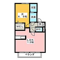 リアンＹ  ｜ 岐阜県美濃加茂市山手町２丁目（賃貸アパート1LDK・1階・45.38㎡） その2